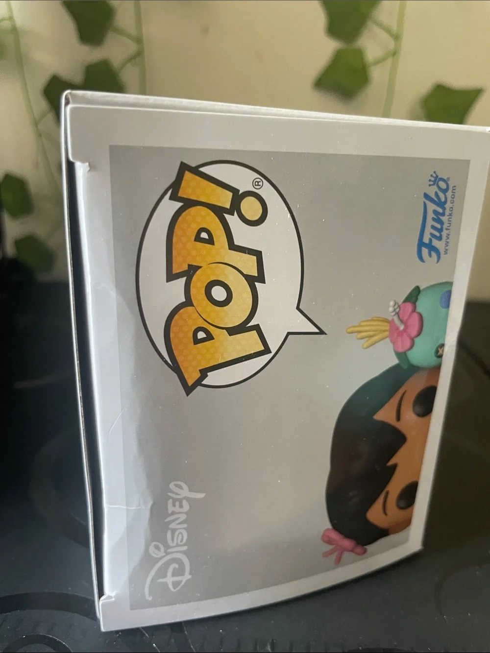 Funko POP! Hula Lilo with Scrump - aqua, pink, green (see pics box damage)